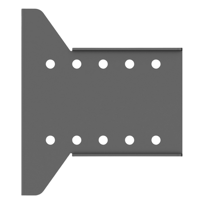 Placa_ Accesorio para Montaje de pantalla desde la Pared | Fabircada en Acero.