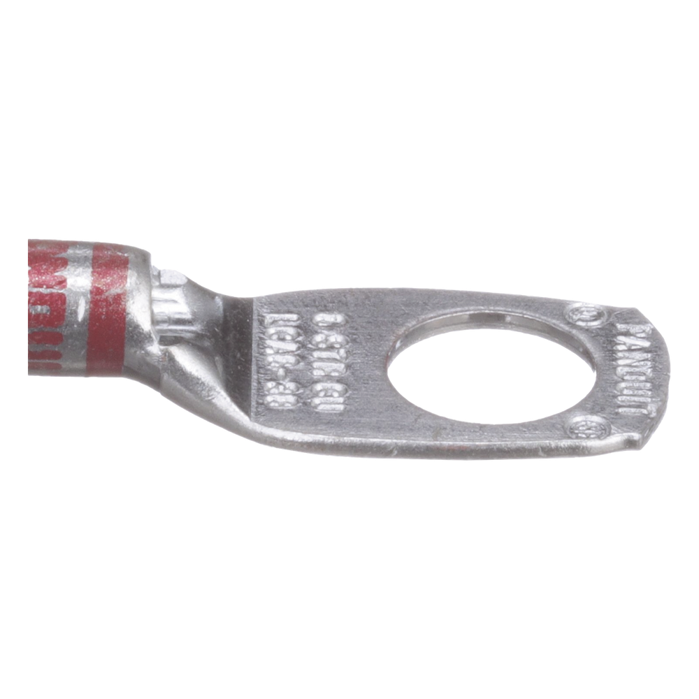 Zapata de compresión LCA8-38-L, para cal. 8 Awg, Barreno para tornillo prisionero de 3/8, 1 Pz