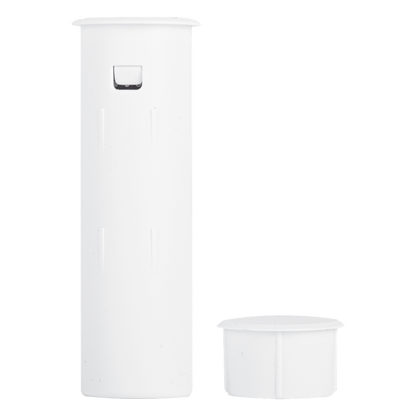 Sensor Magnético Inalámbrico para Empotrar / Invisible en Puerta Cerrada / Gap 2.54 cm / 345 MHz / Batería 5 Años / Diseño Cilíndrico Discreto