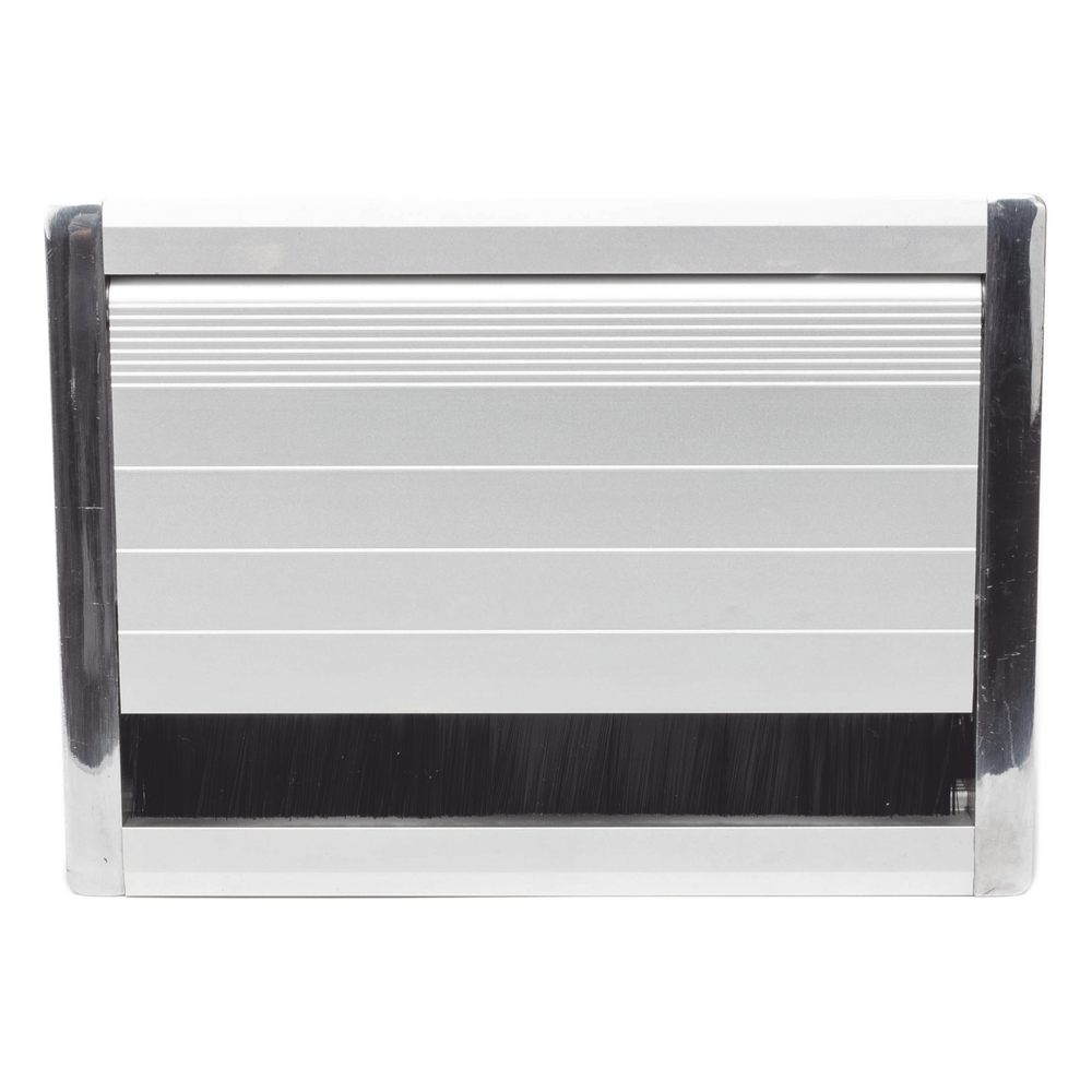 Caja Universal Vacía de 2 Módulos para Instalación en Escritorio (Voz, Datos, Video, Contactos Eléctricos), (No Incluye Accesorios)