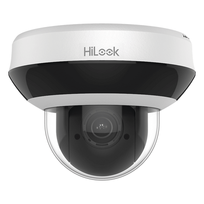 Mini PTZ IP 2 Megapixel / 4X Zoom / Audio Bidireccional / H.265+ / 20 mts IR EXIR / WDR 120 dB / PoE / IK10 / IP66 / Ultra Baja Iluminación