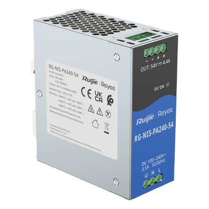 Fuente de Alimentación AC/DC 240W DIN-RAIL para Switch Industrial