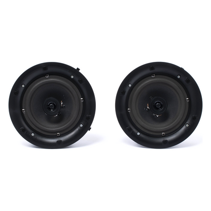 Kit de Bocinas de plafón 6.5in | Conexión Bluetooth | 2 x 20W | Frameless | Bocina Pasiva + Bocina Activa |