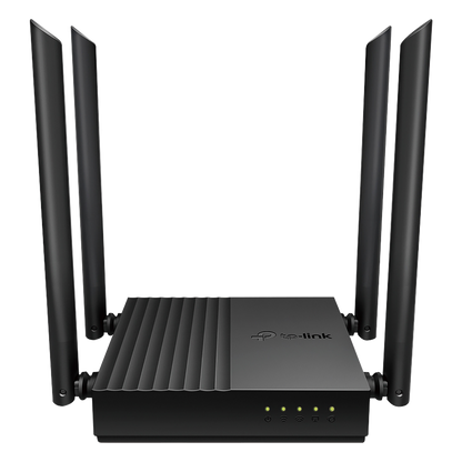 Router Inalámbrico AC 1200 / Doble Banda MU-MIMO / 1 puerto WAN 10/100/1000 Mbps / 4 puertos LAN 10/100/1000 Mbps / Compatible con EasyMesh