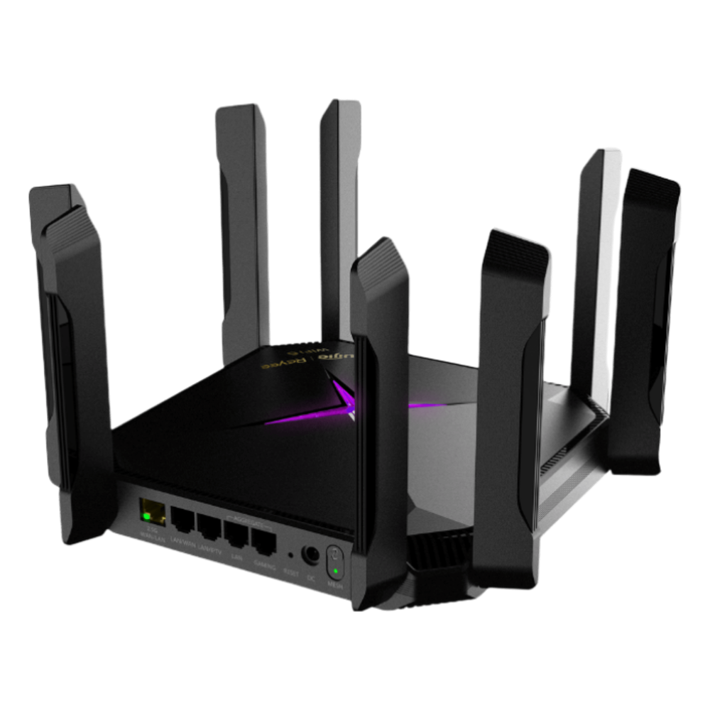 Home Router inalámbrico Wi-Fi 6 MESH , Diseñado para GAMING con doble puerto WAN Gigabit para Sumar Ancho de banda, 4 puertos LAN Gigabit., WI-FI 6