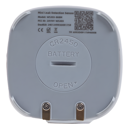 Mini Sensor Inteligente de Detección de Fugas de Agua LoRaWAN / Alarma Inmediata / IP67 / para BMS, Baños Inteligentes y Hogar