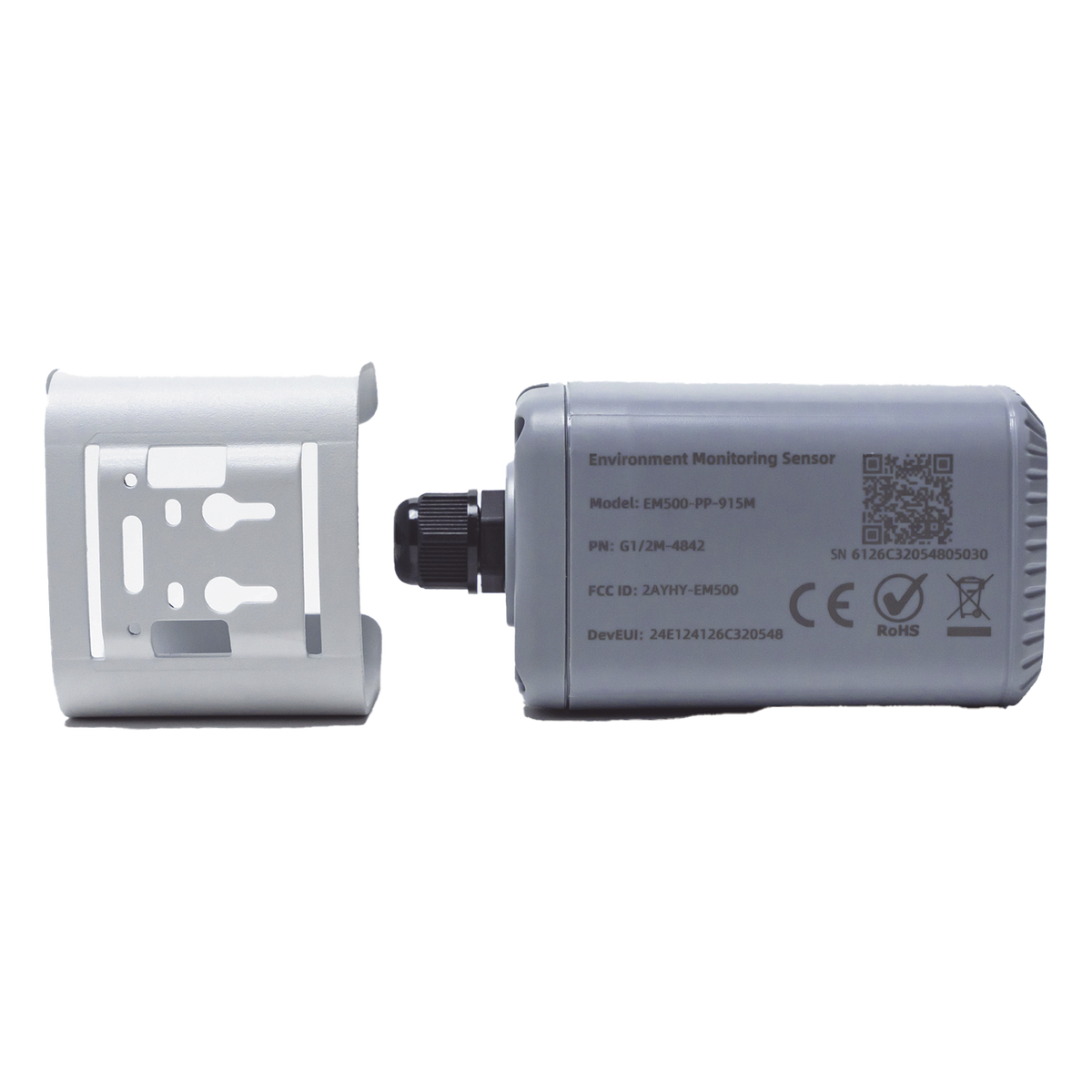 Sensor Sumergible de Nivel de Agua para Tanques y Pozos con LoRaWAN / Rango hasta 200 m / IP67 / Telemetría para BMS y Agua