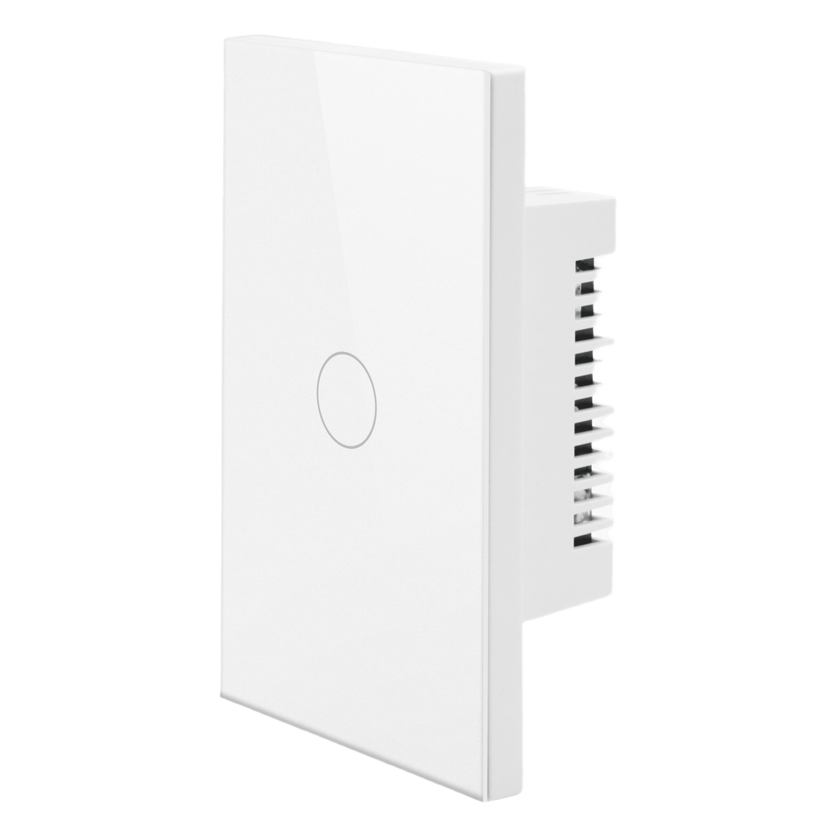 Apagador Inteligente WiFi / 1 Regreso de Carga / 800 W por Cuadrilla / Panel de Vidrio Templado 120 x 72 mm (4.72 x 2.83 in) / App EPCOM Smart Home