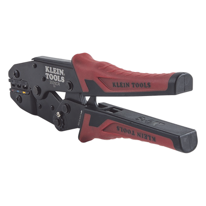 Pinza Ponchadora para Terminales con Aislamiento en Cable de Cobre Sólido y Trenzado de 10-22 AWG.