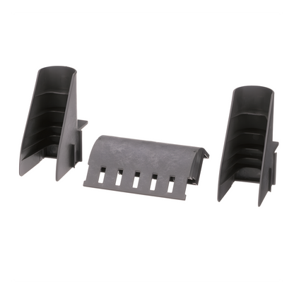 Kit de Bajada de Cables Para Charola Tipo Escalerilla, Con Control de Radio de Curvatura, Fabricado en Nylon 6.6, Color Negro