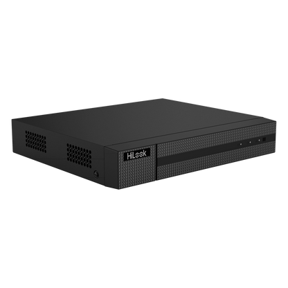 DVR 8 Canales TurboHD + 8 Canales IP / 8 Megapíxel (4K) / Audio Bidireccional / Detección de movimiento 2.0 / 1 Bahía de Disco Duro / H.265+ / Salida