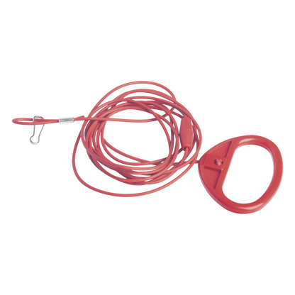 Tirador de Baño para Hospital de 2 m con Cordel Antibacteriano / Compatible con NX0062, NX0114/CA y NX0117/C