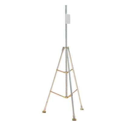 Kit de Montaje de Tripie con Mástil de 3 metros Ideal para instalar Antenas, Radios, Cámaras, etc...