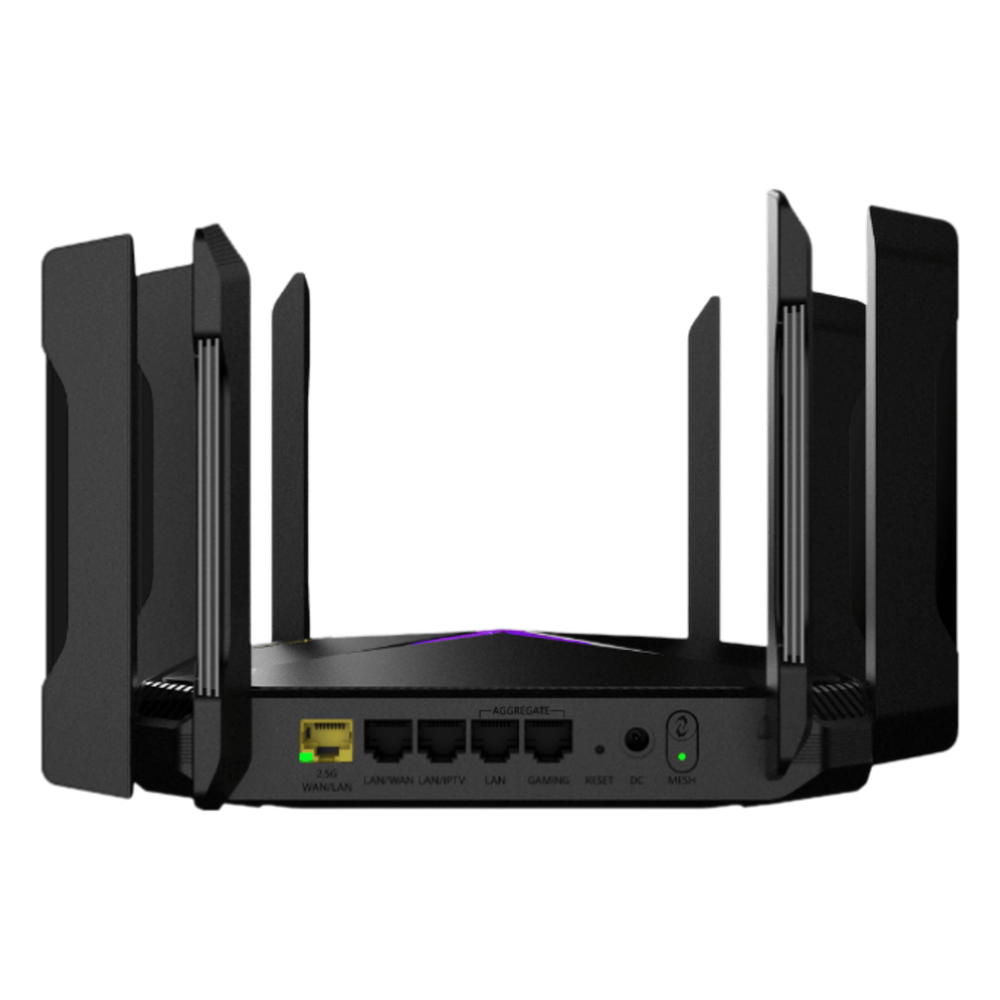 Home Router inalámbrico Wi-Fi 6 MESH , Diseñado para GAMING con doble puerto WAN Gigabit para Sumar Ancho de banda, 4 puertos LAN Gigabit., WI-FI 6