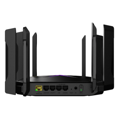 Home Router inalámbrico Wi-Fi 6 MESH , Diseñado para GAMING con doble puerto WAN Gigabit para Sumar Ancho de banda, 4 puertos LAN Gigabit., WI-FI 6