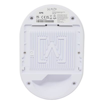 Punto de Acceso Wi-Fi 6 de 3 Gbps para 300 Usuarios, MU-MIMO 2x2 / Adopción Fácil por Bluetooth / Para Interior / Montaje Rápido QuickMount™ para