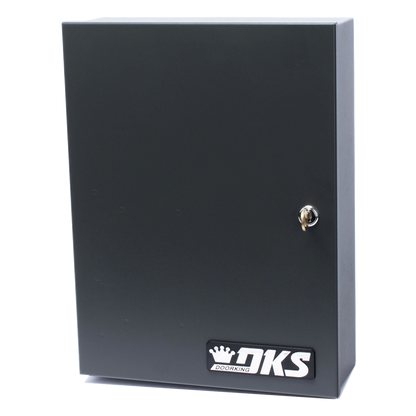 Cuadro de Mando Para Operadores Abatibles Doorking 6006-380 / Soporta Respaldo de Baterias