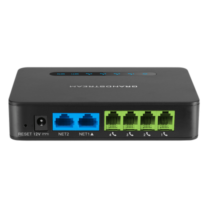 Gateway VoIP con Router NAT / 4 Puertos FXS (Conectar Teléfono Análogo) / Router NAT Gigabit Integrado / Cifrado AES Reforzado / Aprovisionamiento