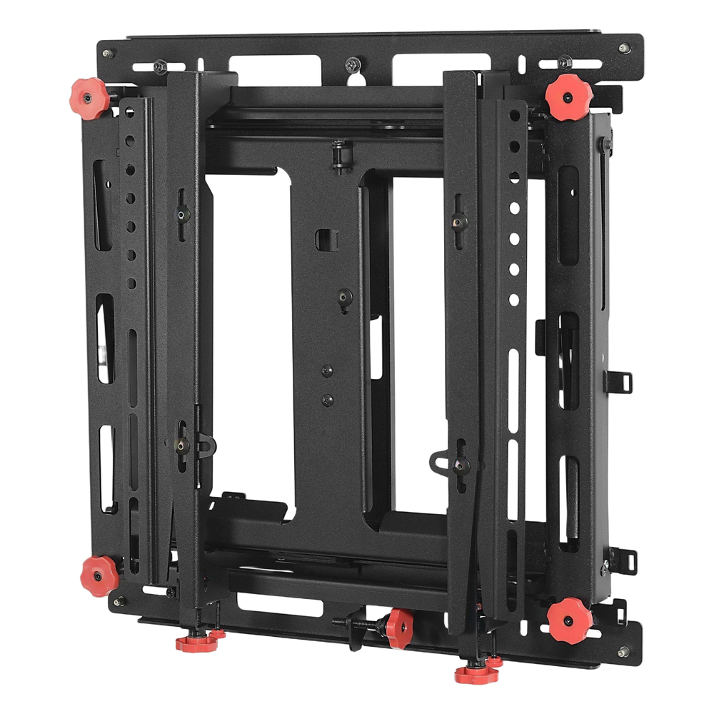 Soporte Muro para video wall LCD / Liberación Rápida / Para Pantallas 46"-60" / Ajuste Micro Sin Herramientas XYZ 1.5" / VESA 600x400 mm / Carga