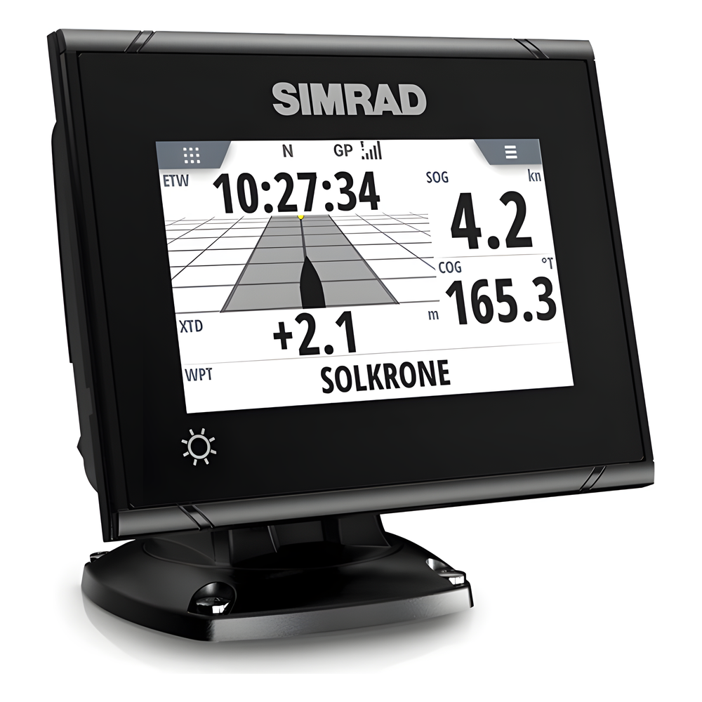Sistema GPS Simrad P2005 con Antena GS70 / Pantalla Táctil a Color 5 Pulgadas / GPS + GLONASS / Navegador y Brújula GPS / Compatible con Radar, ECDIS