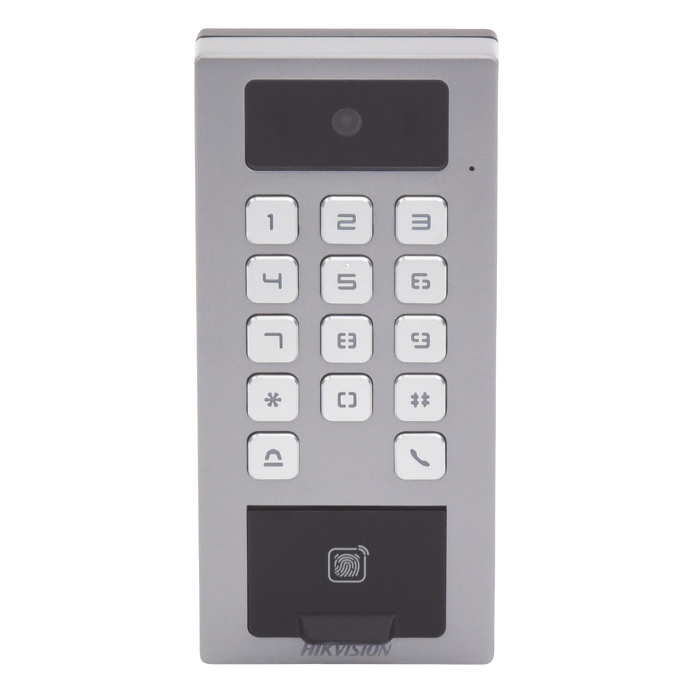 (PoE / 2 Relays) Terminal de Control de Acceso / Videoportero Multiapartamento Llamada a App / Teclado / Exterior Antivandálico IP65 & IK09 / Huella