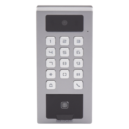 (PoE / 2 Relays) Terminal de Control de Acceso / Videoportero Multiapartamento Llamada a App / Teclado / Exterior Antivandálico IP65 & IK09 / Huella