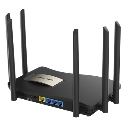 Home Router inalámbrico MESH WI-FI 5 2x2 doble banda 1 puerto WAN Gigabit y 3 puertos LAN Gigabit, hasta 1,267 Mbps.