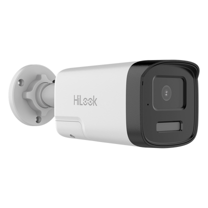 [Audio Bidireccional + Dual Light + ColorVu] Bala TURBOHD 3K (5 Megapixel) / Lente 2.8mm / 40 mts IR EXIR + 40 mts Luz Blanca / Micrófono y Bocina
