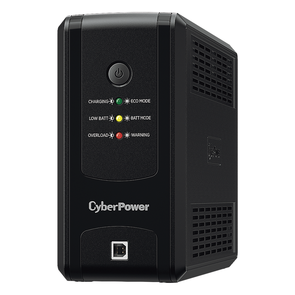 UPS de 1000 VA/500 W, Topología Línea Interactiva, Entrada 120 Vca NEMA 5-15P, y 8 Salidas NEMA 5-15R, Puerto USB, Con Regulador de Voltaje (AVR)