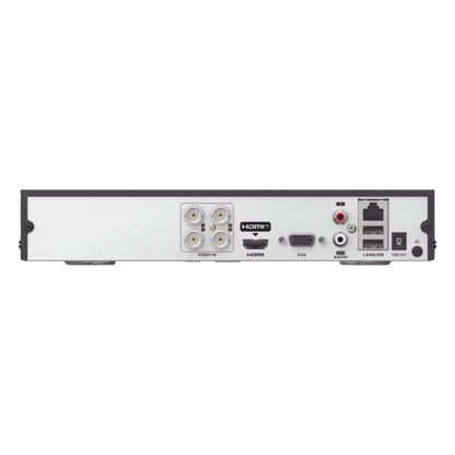 [Audio Bidireccional] DVR 4 Canales TurboHD + 1 Canal IP / 2 Megapixel (1080p) Lite / Acusense Lite (Evita Falsas Alarmas) / Audio por Coaxitron / 1