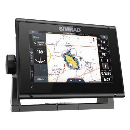 Pantalla Náutica GO7 XSR / GPS Integrado / Sonar y Radar / Pantalla Táctil 7" / Conectividad Inalámbrica / Compatible con NMEA 2000® / SteadySteer™