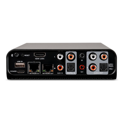Streamer Audio M Series | Native Streaming™ | AirPlay 2 | Google Cast | Spotify Connect | TIDAL Connect | Bluetooth LE Audio | HDMI eARC | PoE | 12V