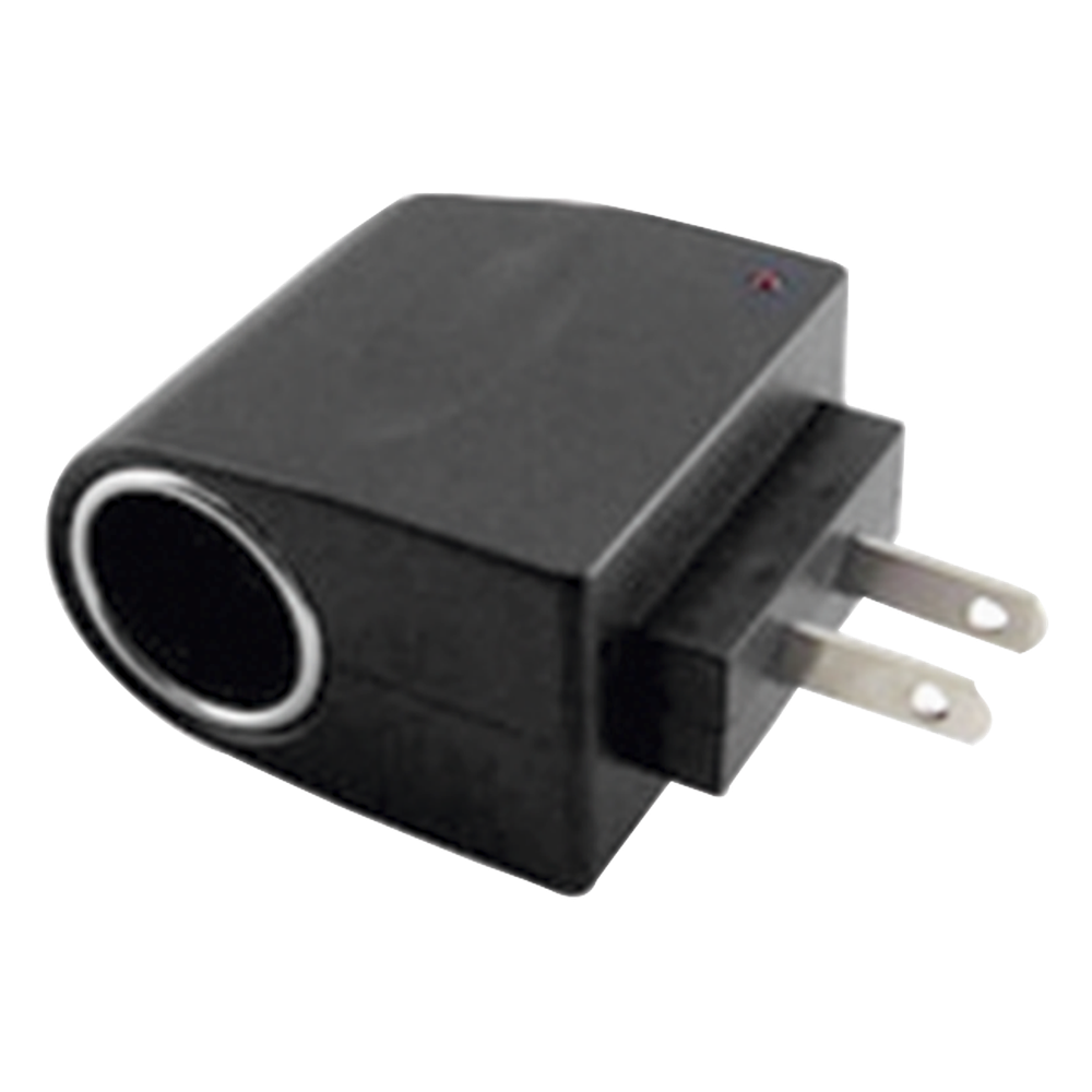 Convertidor de Corriente de 110 / 240 Vca a 12 Vcc / 500 mAh con enchufe para encendedor de cigarrillos
