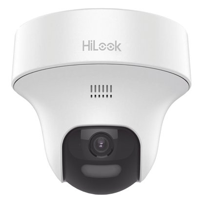 [Audio Bidireccional + Dual Light + ColorVu] Turret PT TURBOHD 2 Megapixel (1080p) / Lente 3.6 mm / 25 mts IR EXIR + 20 mts Luz Blanca / Micrófono y