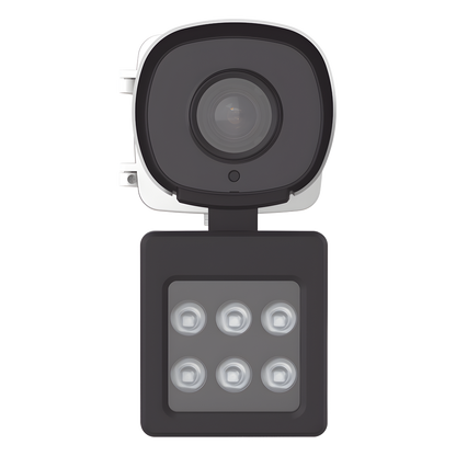 Cámara Bullet AI Road Traffic Pro / LPR en Tiempo Real / Luz Suplementaria IR/Blanca / 90 fps / Starvis 0.002 Lux / Super WDR 140dB / IP67 / ONVIF y