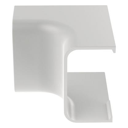 Esquinero interior, para uso con canaleta LD10, material ABS, Color Blanco