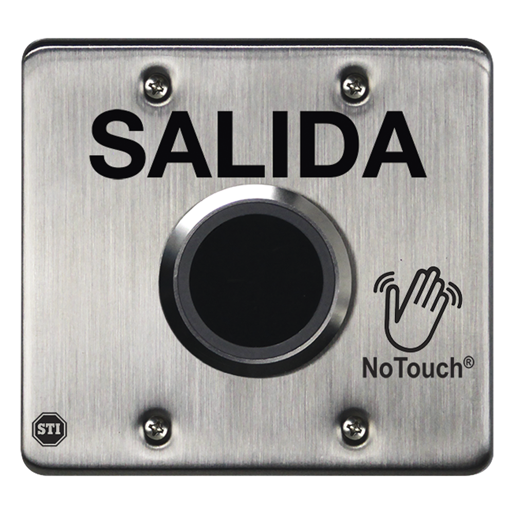 Interruptor IR NoTouch® de Acero Inoxidable, Salida Doble, SALIDA