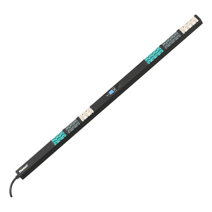 PDU EL2P Inteligente Monitoreable (MI) para Distribución de Energía, Enchufe de Entrada IEC 60309 3P+N+E 6h 16A (IP44), 21 Salidas C13/C15 y 21