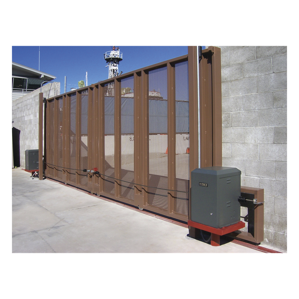 Operador para puertas corredizas de hasta 450 kg y 9 Metros de Longitud / Incluye 6 Metros de Cadena / Equipo de Uso Continuo