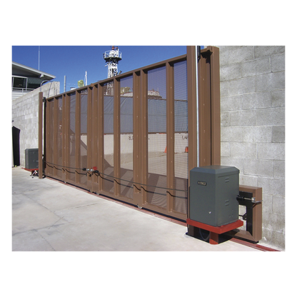 Operador para puertas corredizas de hasta 450 kg y 9 Metros de Longitud / Incluye 6 Metros de Cadena / Equipo de Uso Continuo
