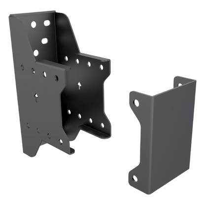 Accesorio_ Placa para Montaje doble de Pantallas Para Exhibicion de Pared a Pared| Dimensiones 225.2 mm x 126.2 mm x 95 mm
