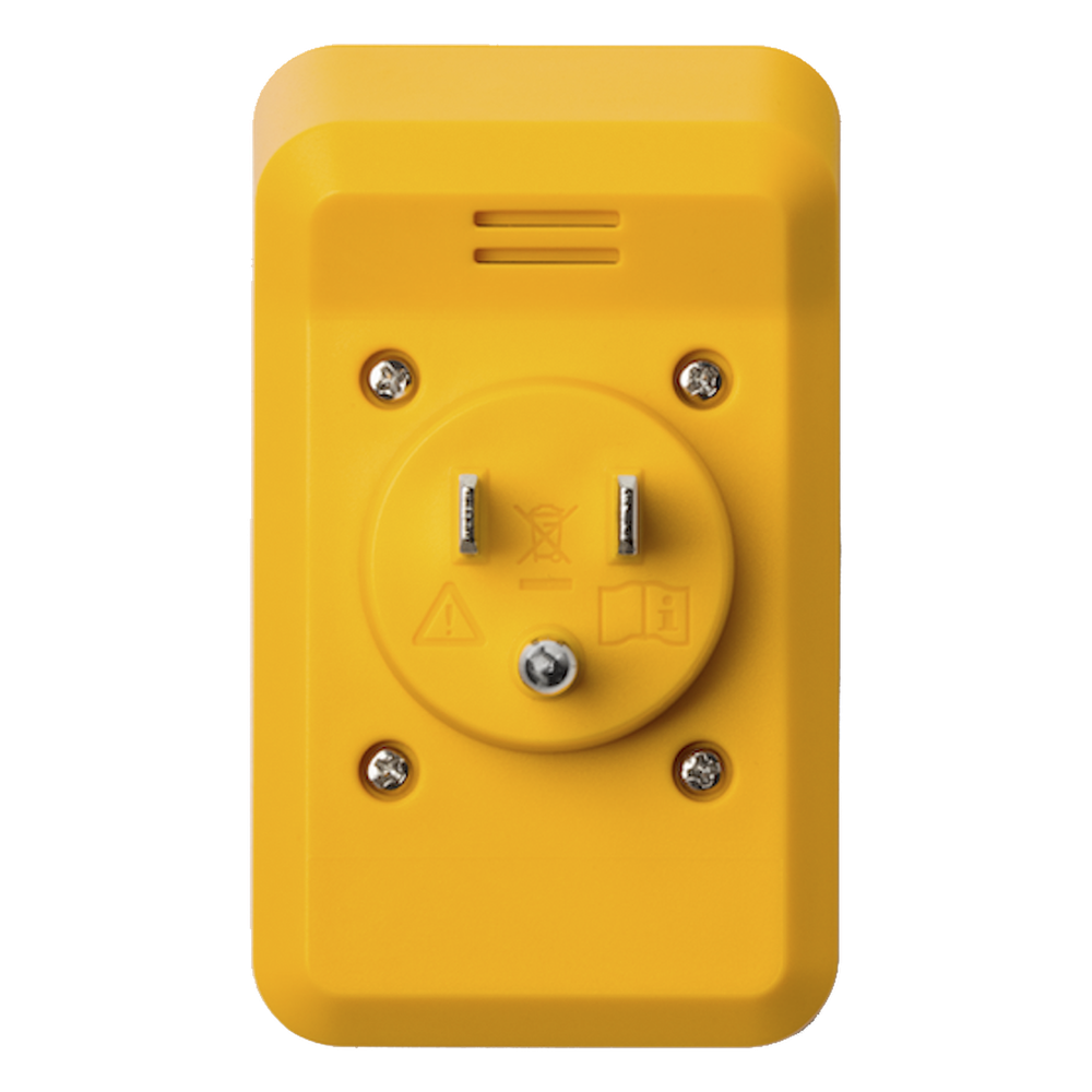 Probador de Tomacorriente Eléctrico Estándar o GFCI, Con LEDs de Alto Brillo y Gráfico Incluido Para Verificar Rápida y Fácilmente el Cableado
