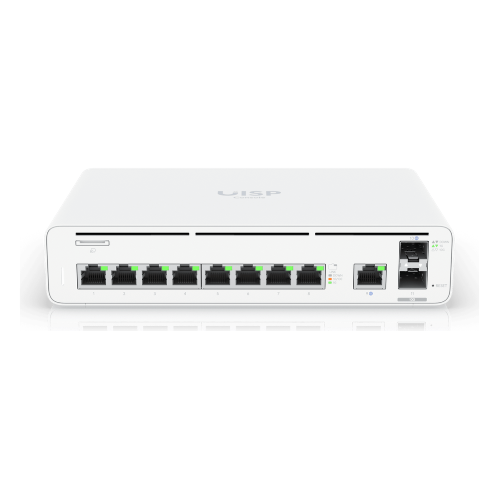 Consola UISP de Ubiquiti / Gateway y Switch de Red Gigabit / Controlador con Plataforma UISP para gestión remota de WISP (airMAX, airFiber, uFiber