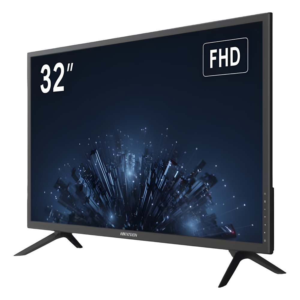 Monitor LED 32" / 2 Altavoces Potentes / Ángulo de Visión 178° / Entradas HDMI y VGA / Uso 24-7 / Montaje VESA (100 X 100) / Calibración Inteligente