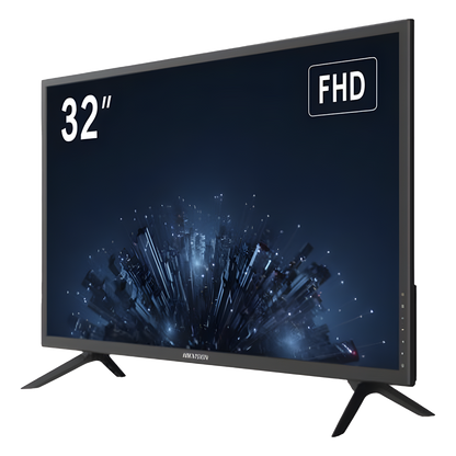 Monitor LED 32" / 2 Altavoces Potentes / Ángulo de Visión 178° / Entradas HDMI y VGA / Uso 24-7 / Montaje VESA (100 X 100) / Calibración Inteligente