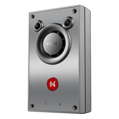 Intercomunicador IP de Emergencia / Altavoz 10W / 2 Líneas SIP / IP66 e IK10 Anti-vandálico / PoE 802.3af / Doble Micrófono con Reducción de Ruido