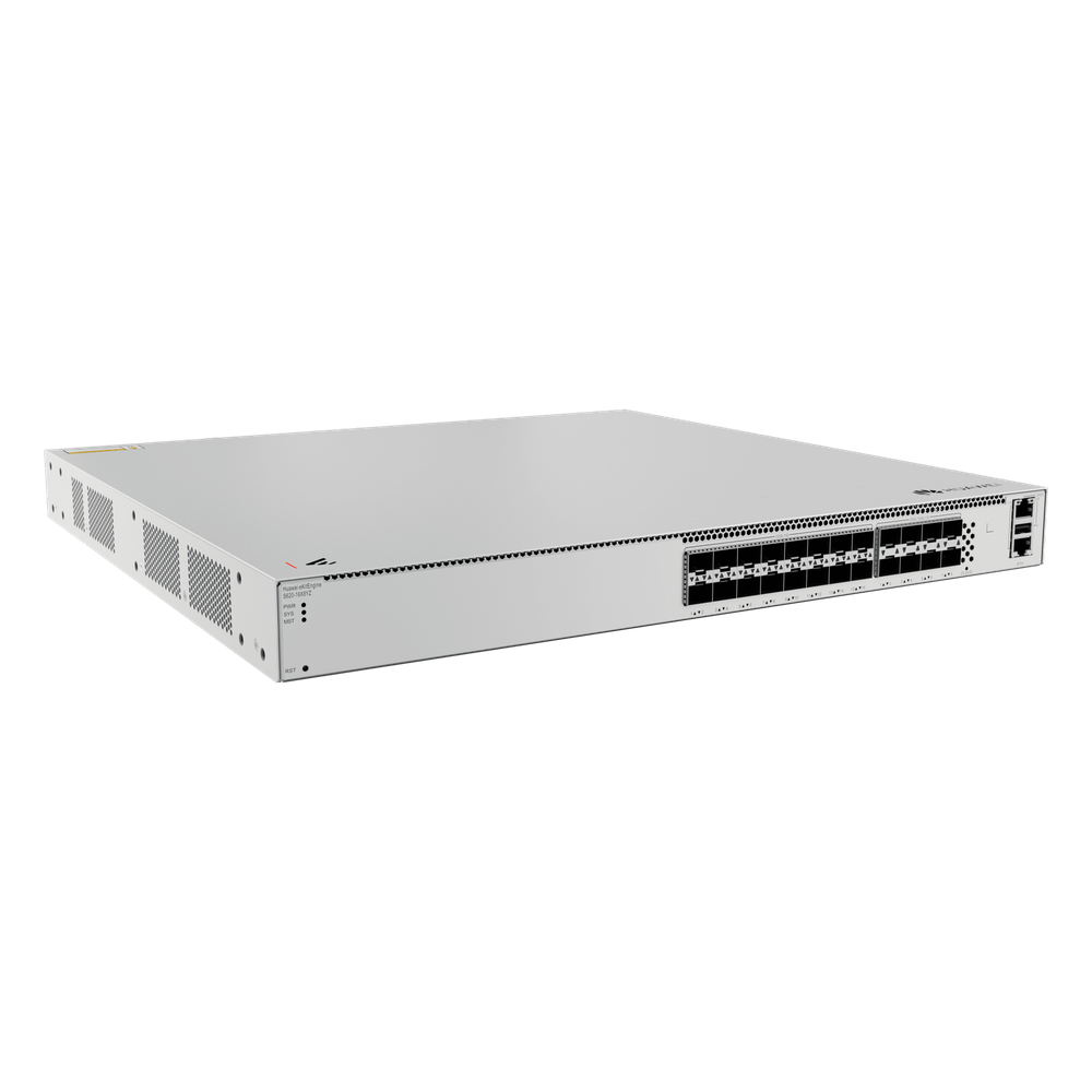 Switch eKit Core para Fibra Óptica Administrable Capa 3 / 16 puertos SFP 10 Gbps + 8 Puertos SFP28 25 Gbps / Capacidad de Conmutación 1,120 Gbit/s