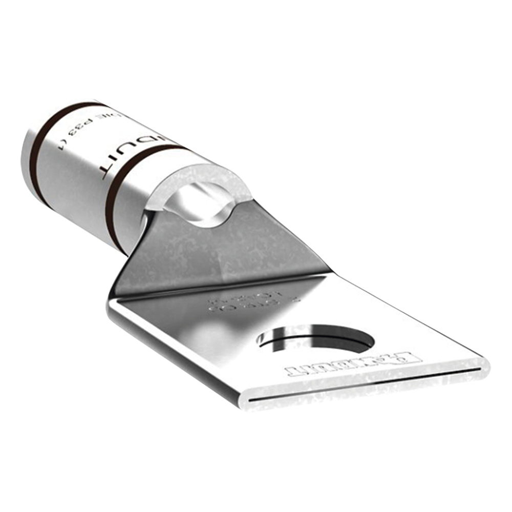 Zapata de compresión LCA2-14-Q, para cal. 2 Awg, Barreno para tornillo prisionero de 1/4, 1 Pz