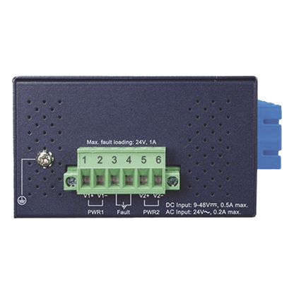 Switch Industrial Bypass de Fibra Optica Multimodo con Conector SC de 2 Canales