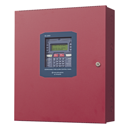 Panel de control de incendio direccionable con comunicador IP y POTS integrado, 318 puntos por lazo SLC, expandible a 954 puntos